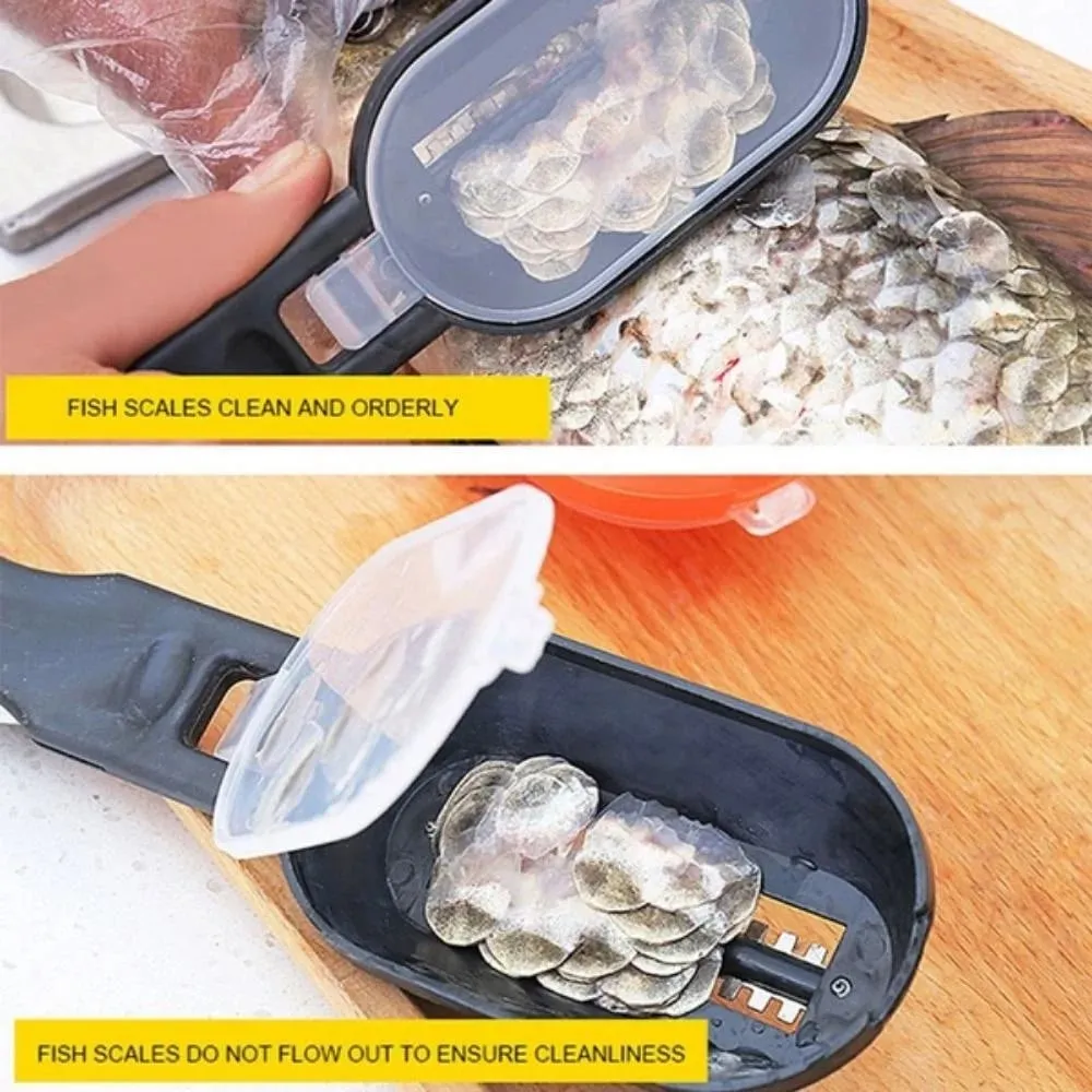 Cepillo multifunción para raspar escamas de pescado, desmontaje de cuchillo de pescado, limpieza rápida de escamas de pescado, herramienta de cocina para el hogar — image 3