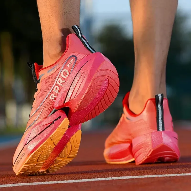 Men's Carbon Plate Sneakers Breathable Marathon Athletic Running Shoes 8PRO Fitness Outdoor Tennis Training Sports Shoes Women — image 6