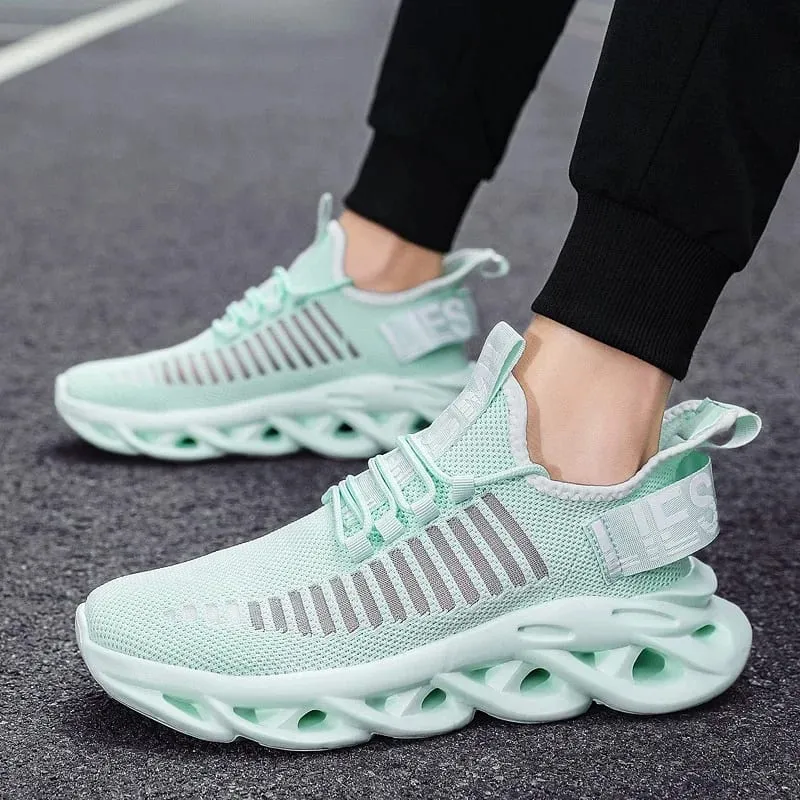 Männer Schuhe Bequeme Beiläufige Turnschuhe Atmungsaktive Plattform Laufschuhe Mann Mesh Tenis Sport Schuhe Waling Tenis Masculino