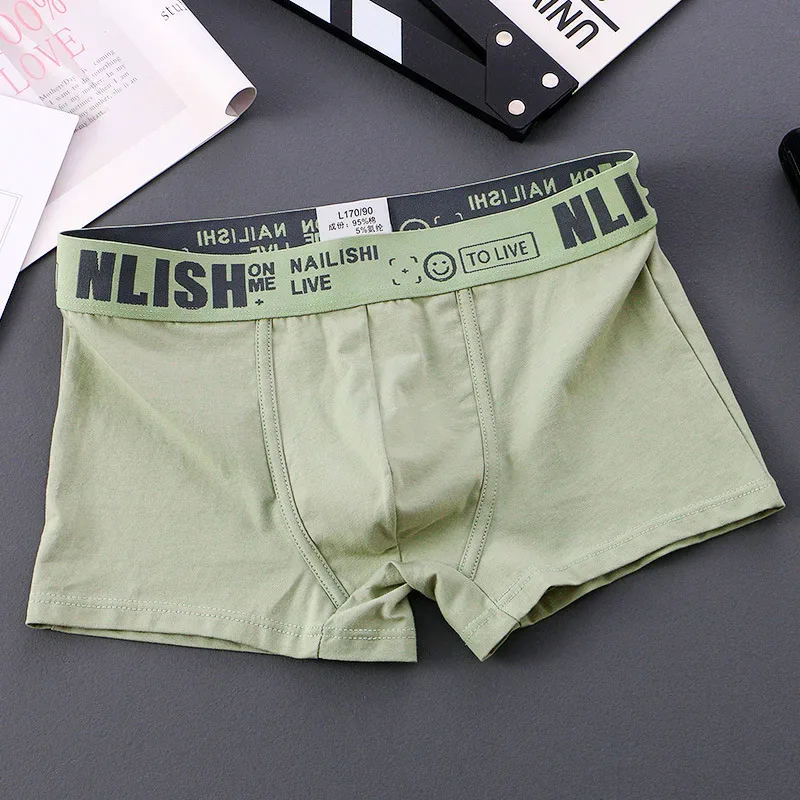 [Bloom the love] Marke Solide 1 stücke/3 stücke Boxer Männer Unterwäsche Baumwolle Boxershort Herren Boxer Mann Cuecas masculina Größe M-3XL nl-112