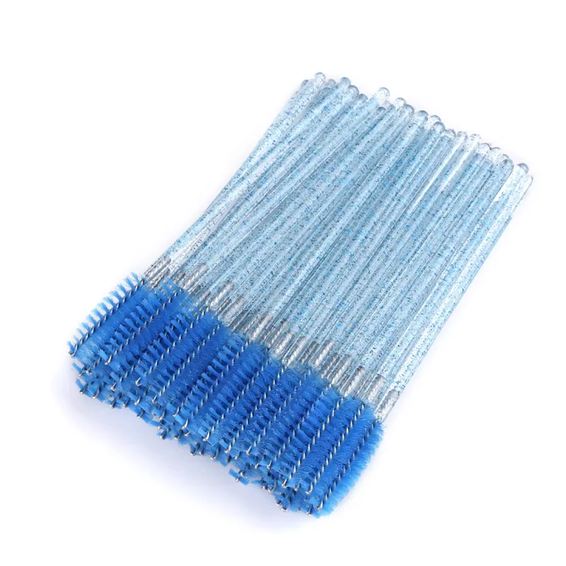 50 ชิ้น Disposable แปรงขนตา Extension คริสตัล Eyebrow แปรงมาสคาร่า Eye Lashes ชุดเครื่องมือเครื่องสำอางค์แต่งหน้าความงาม — image 10