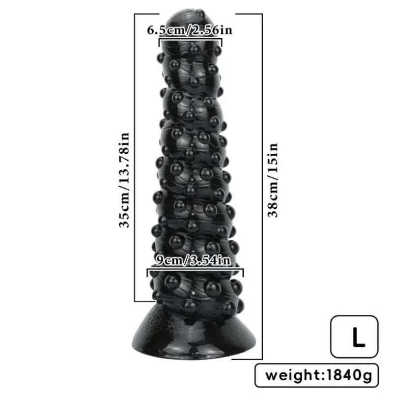 Riesige Analplug-Dildos, großer Buttplug, Prostata-Massagegerät mit Saugnapf, Anus-Expander, Erwachsene, Sexspielzeug für Frau, Mann, Masturbator — image 8