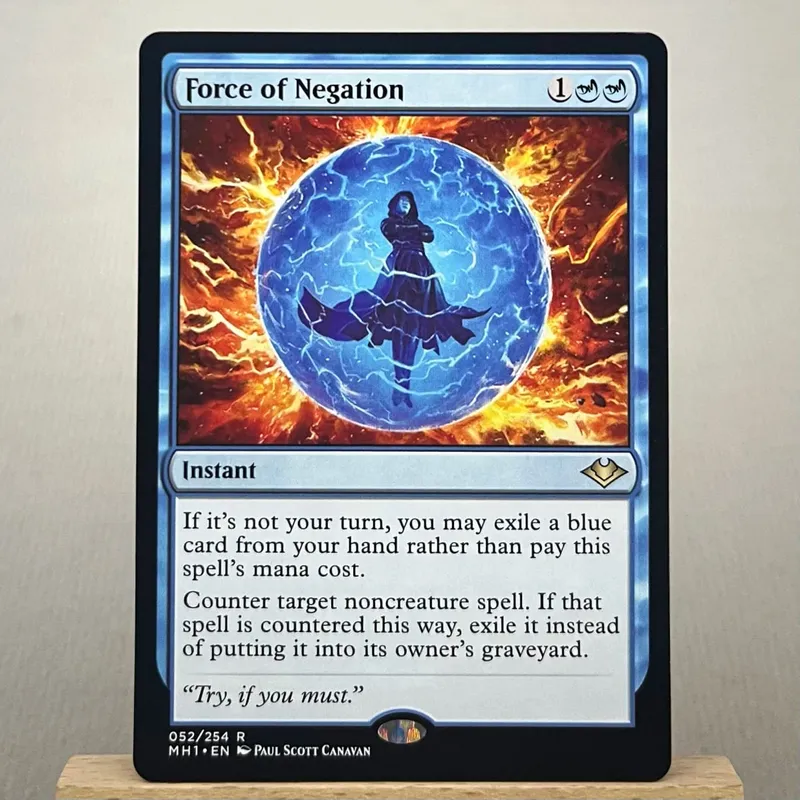 CC1 C19 MH1 FAR M21 HOLO12-Ⅰ02 TCG Proxy Cards Sylvan Library Ugin the Spirit Dragon Force of Negation Elesh Norn — image 5