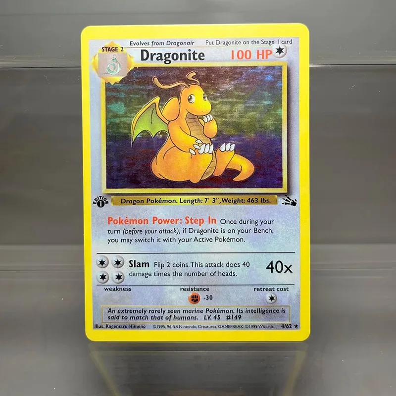 PKM Fossil/zestaw podstawowy karty PROXY Charizard Venusaur Blastoise kolekcja gier karty gry zabawki karty hobby — image 2