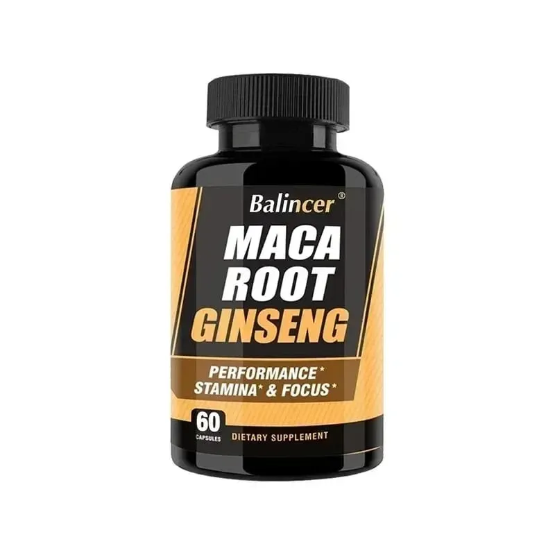 Capsule di radice di maca con ginseng - Promuovono energia, umore, resistenza e prestazioni, supportano la salute mentale per uomini e donne — image 8