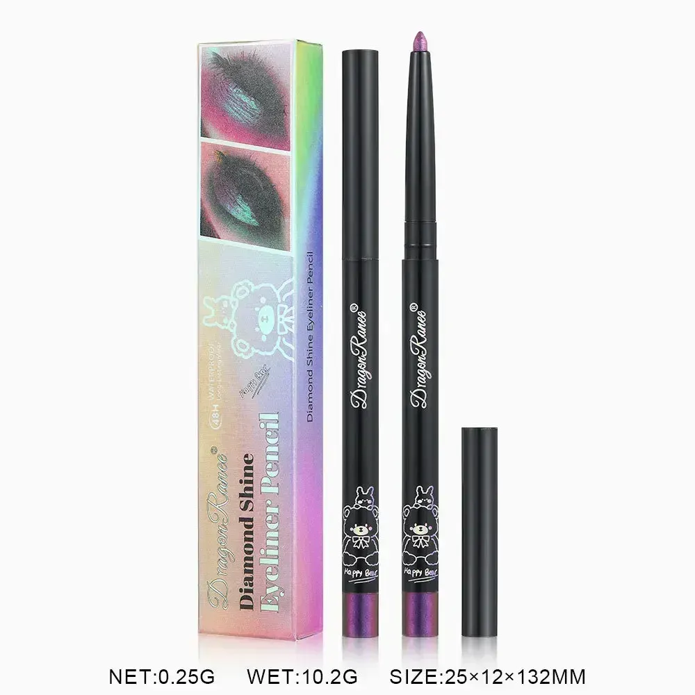 MultiChrome Aurora Chameleon Eyeliner ołówek trwały brokatowy cień do powiek leżący jedwabnik długopis wodoodporne kosmetyki kosmetyczne makijaż oczu — image 7