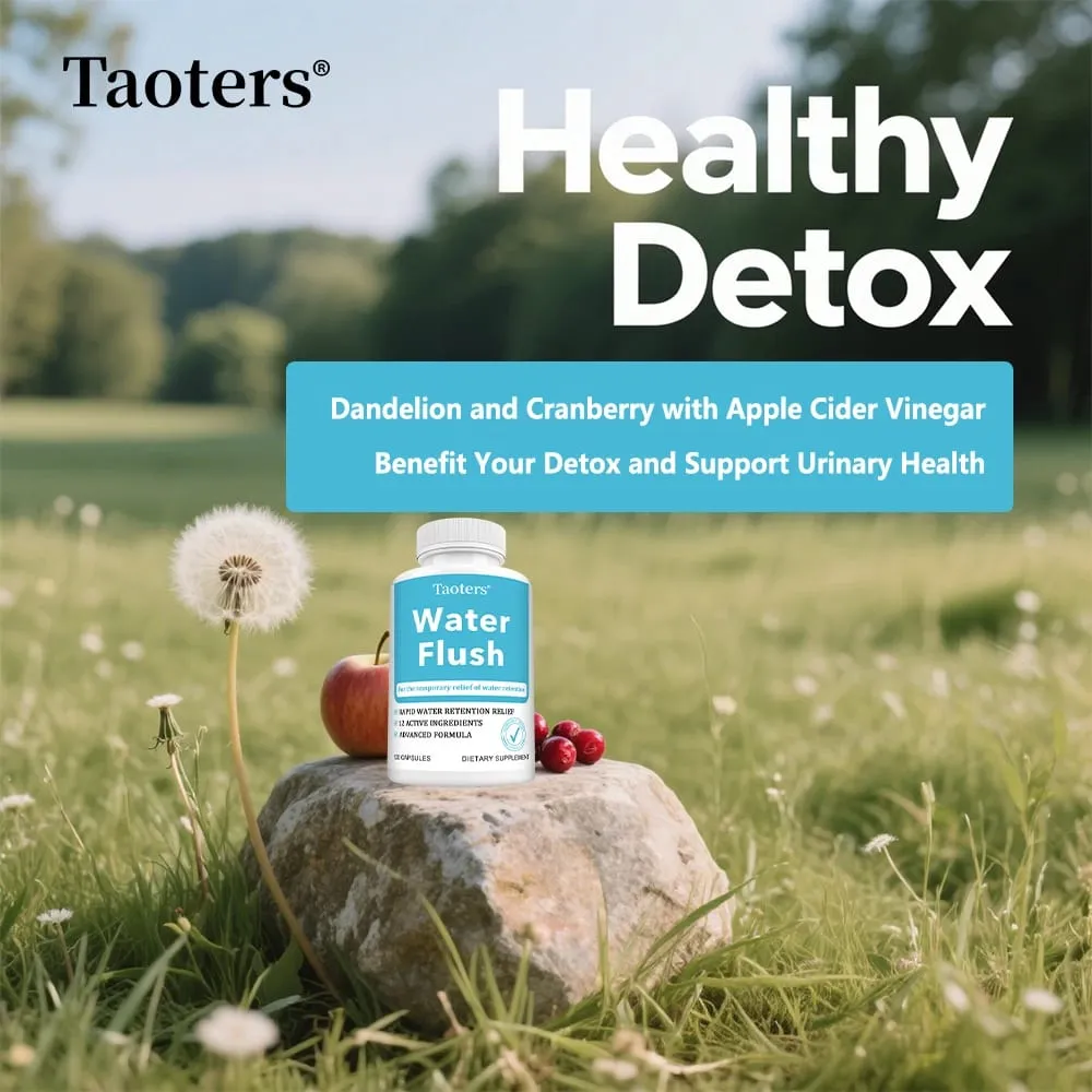 Vitamin B Supplement Dandelion Extract Diuretic and Laxative Helps with Edema Promotes Metabolism 120 Capsules — image 4