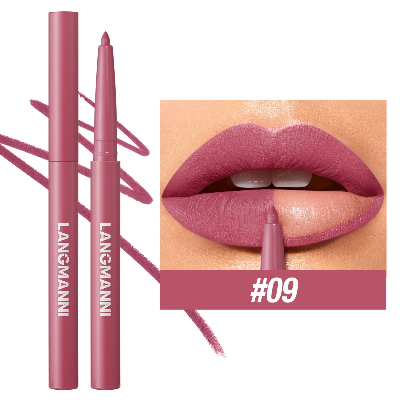 12-color Matte Lip Liner Waterproof Plumping Stain Lipstick Natural Nude Pink Lip Liner Professional Outline Lips Contour Makeup — image 8