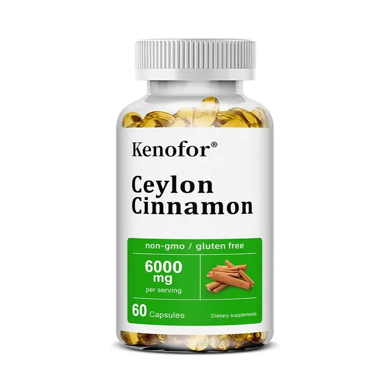 Integratore di cannella di Ceylon 6000mg - Supporto energetico e per la salute del cuore Antiossidante Non OGM e senza glutine - 30/60/120 Capsule — image 8