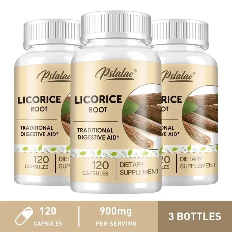 Kapsul Akar Likuoris - Melegakan Pedih ulu hati Sekali-sekala dan Ketidakhadaman Melegakan Perut Sakit Memperbaiki Penghadaman Bukan GMO — image 9