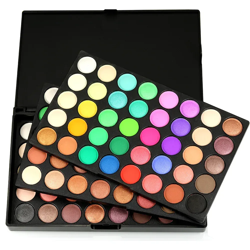 120 Colors Gliltter Eyeshadow Matte Shimmer Make Up Palette Long Lasting Waterproof Stage Cosplay Eye Shadow Cosmetics Makeup — image 2