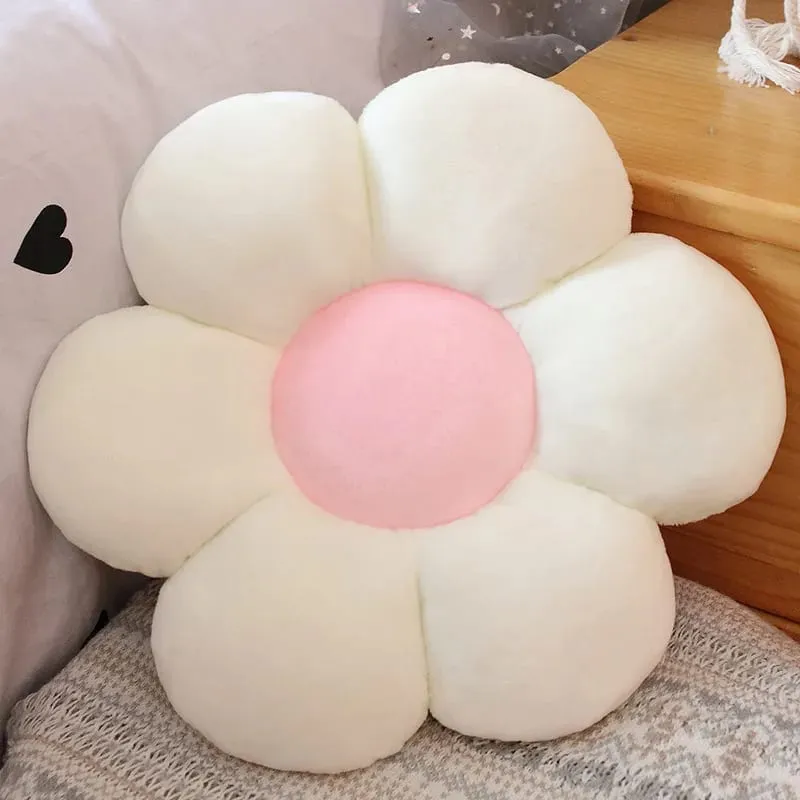 New Nordic Ball Solid Color Cushion Stuffed Flower Plush Pillow for Sofa Waist Office Cushion Kid Toy Gifts Home Decoration — image 29