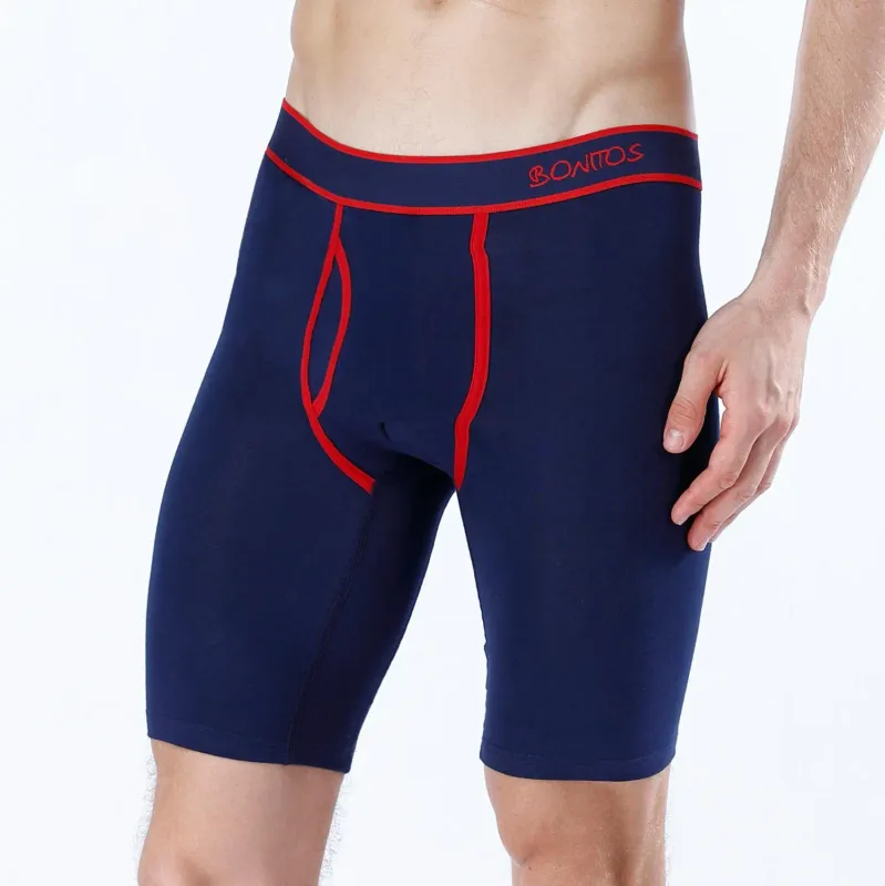 Seluar dalam Boxer Lelaki Panjang Seluar Dalam Boxer Lelaki Seluar Dalam Boxer Lelaki Kapas Seluar Dalam Boxer Kaki Panjang untuk Seluar Dalam Pouch Seksi Jenama — image 9