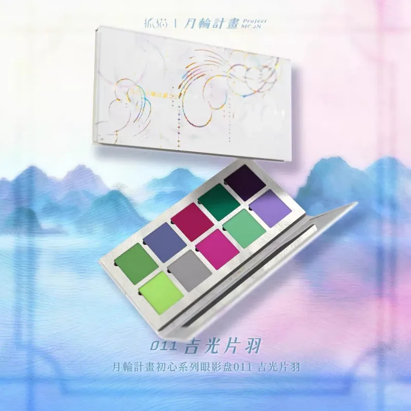 4 Warna Pembayang Mata Chameleon Shimmer Glitter Matte Eye Shadow Palet Makeup Mata Tahan Lama — image 10