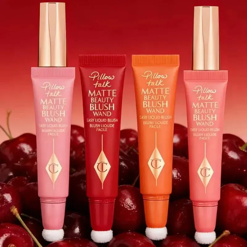 Charlotte Tilbury Setting Powder Compact Lip Gloss Foundation דו-גווני פלטת צלליות סומק קל משקל עדין עמיד לאורך זמן — image 4