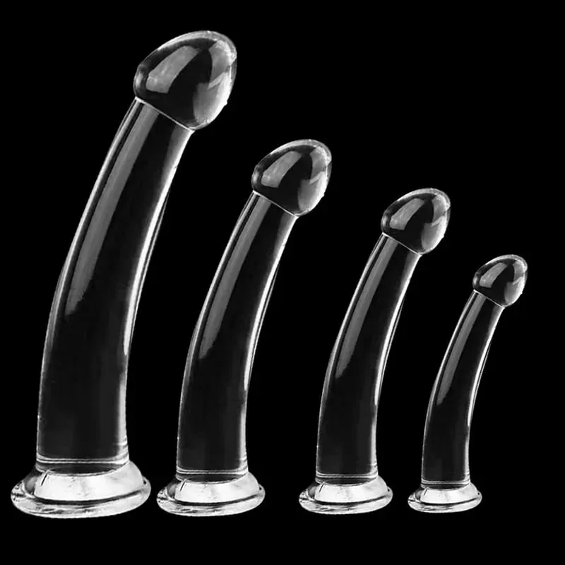 Dildo realistico trasparente Forte ventosa senza vibratore Masturbatore per donne Pene realistico anale Giocattoli del sesso per le donne Sex Shop 18 — image 2