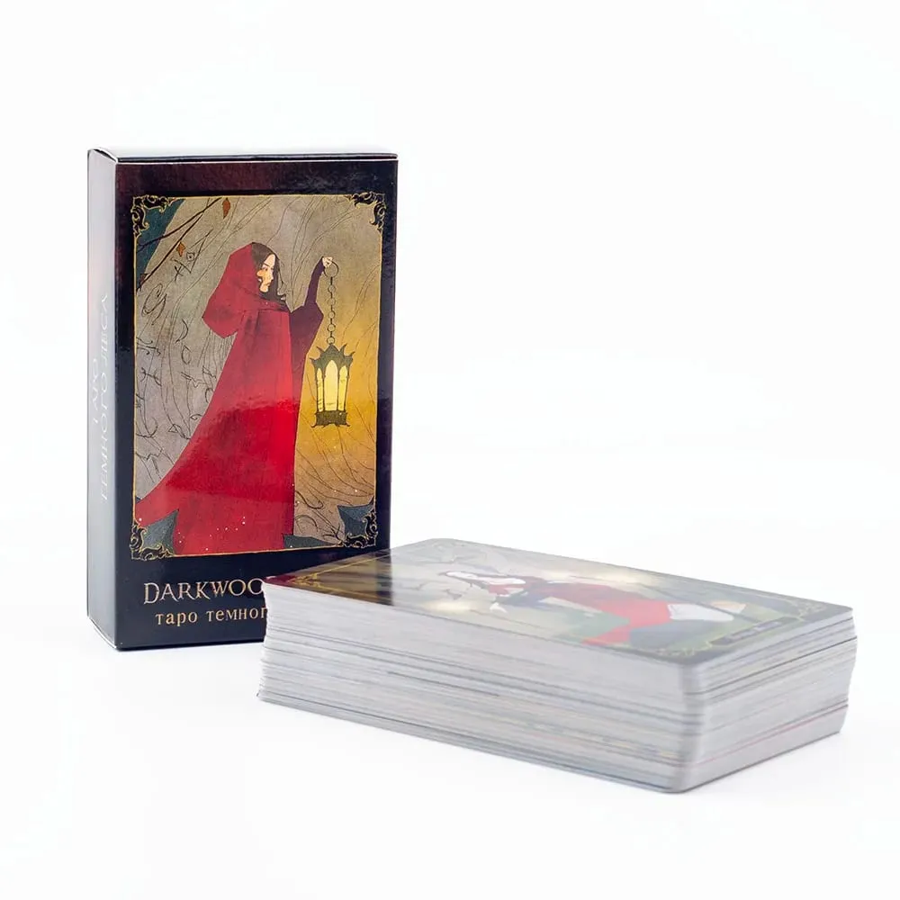 Jeu de Tarot en bois sombre, 78 cartes, Visions russes, édition Divination, jeux de société, 10,3x6cm — image 2