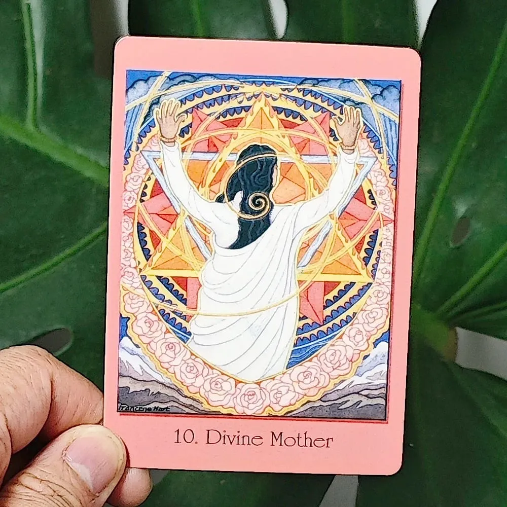 Sacred Geometry Cards for The Visionary Path 10.4*7.3cm - 64 Pcs Oracle Cards Integrating Math Science and Spirituality — image 5