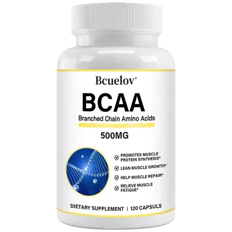 Supplement – Branched Chain Amino Acids Capsules – Enhance Strength and Energy Levels Increase Muscle Mass