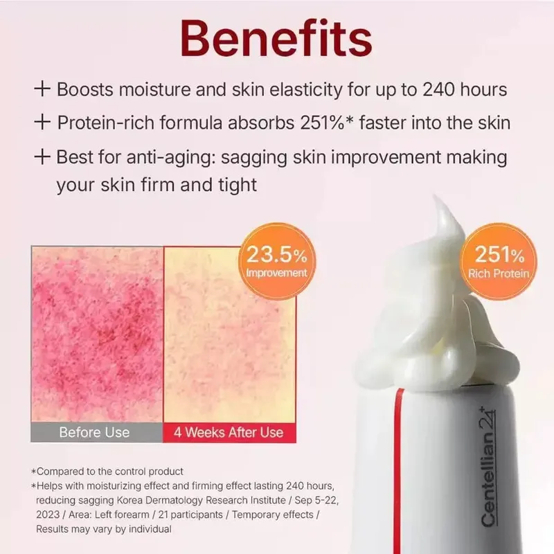 Collagen Madeca Cream Time Reverse Advanced Fast-Absorbing Nourishing Hydrates Firms Reduces Wrinkles Korean Skin Care Centella — image 2