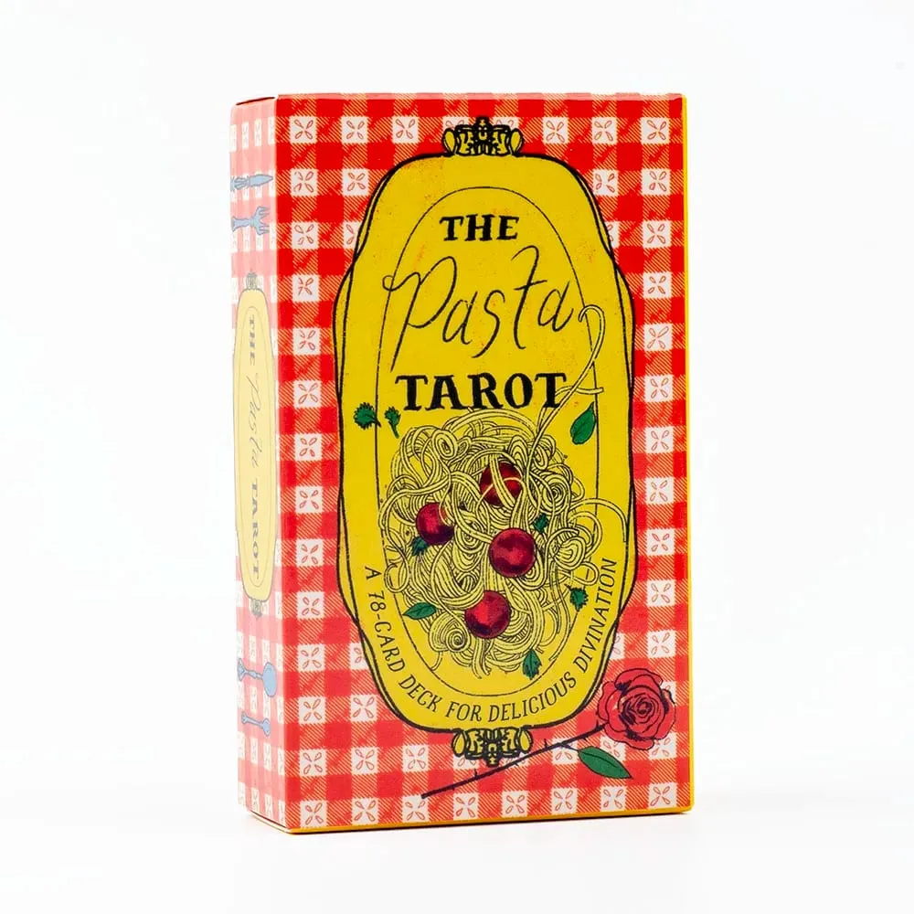 Pasta Tarocchi Gioco da tavolo con mazzo di 78 carte 10,3x6 cm Deliziosa divinazione Rispondi alle tue domande e manifesta i desideri più succosi