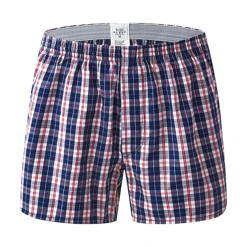 3PCS Choice 100% Cotton Men'S Panties Man Plaid Same Style As Celebrity Underwear Man Boxers Sexy Lingerie Men'S Clothing — image 7