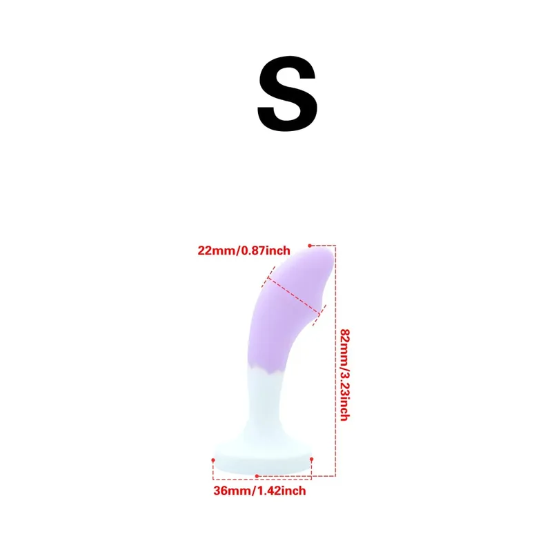 Silicone Anal Plug G-point Massage Gem Crystal Base Butt Plug Anal Masturbation Stimulator Anal Dilatancy Dildos Adult Sex Toys — image 9