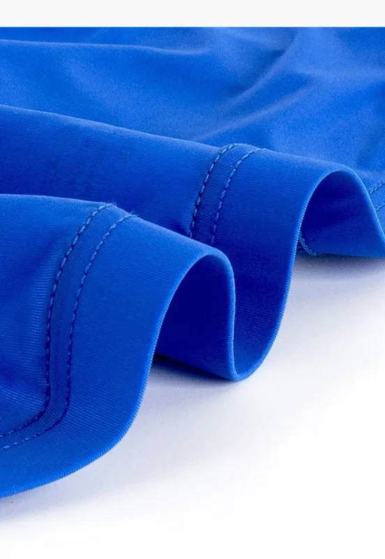 Slips en soie glacée pour hommes, sous-vêtements fins à séchage rapide, taille basse, couleur unie, sous-vêtements masculins Sexy avec poche bombée en U, culotte respirante — image 13