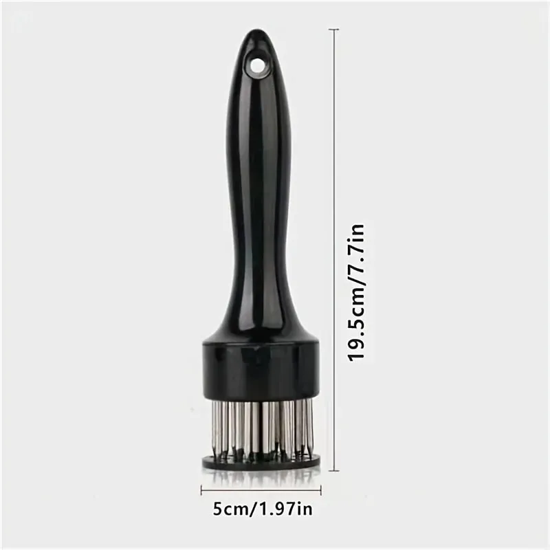 1PC Edelstahl Steak Fleischklopfer Hammer Lose Fleisch Nadel Haushalt Stanzen Täglichen Sehne Breaker Fleisch Einführen Nadel — image 6