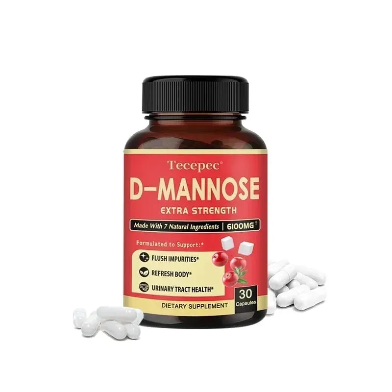 D-Mannose - Suplemen Cranberry Organik Untuk Menyokong Kesihatan Saluran Kencing dan Pundi Kencing serta Mengurangkan Jangkitan Saluran Kencing