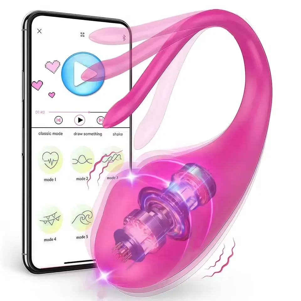 אלחוטי Bluetooth G Spot Vibrator ביצה רוטטת לנשים דילדו APP בקרת דגדגן לביש תחתונים לנשים צעצועי מין מוצרים למבוגרים — image 1