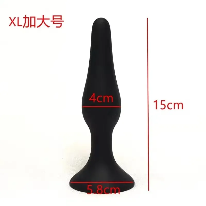 S/L/XL Silikon Anal Plug Butt Plug Anüs Stimülasyonu Prostat Masajı Seks Oyuncakları Kadın Erkek Eşcinsel Anal Dilatör Seks Shop Bdsm — image 8