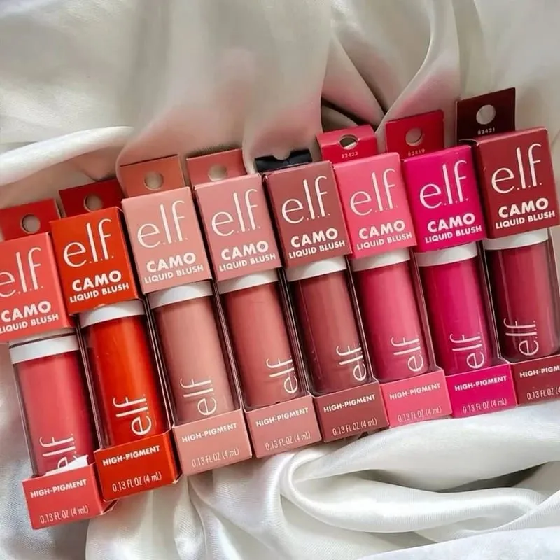 Bálsamo colorete líquido Elf con textura húmeda de Color, apariencia de maquillaje sin maquillaje, bálsamo labial Natural transparente, imprimación, esencia hidratante