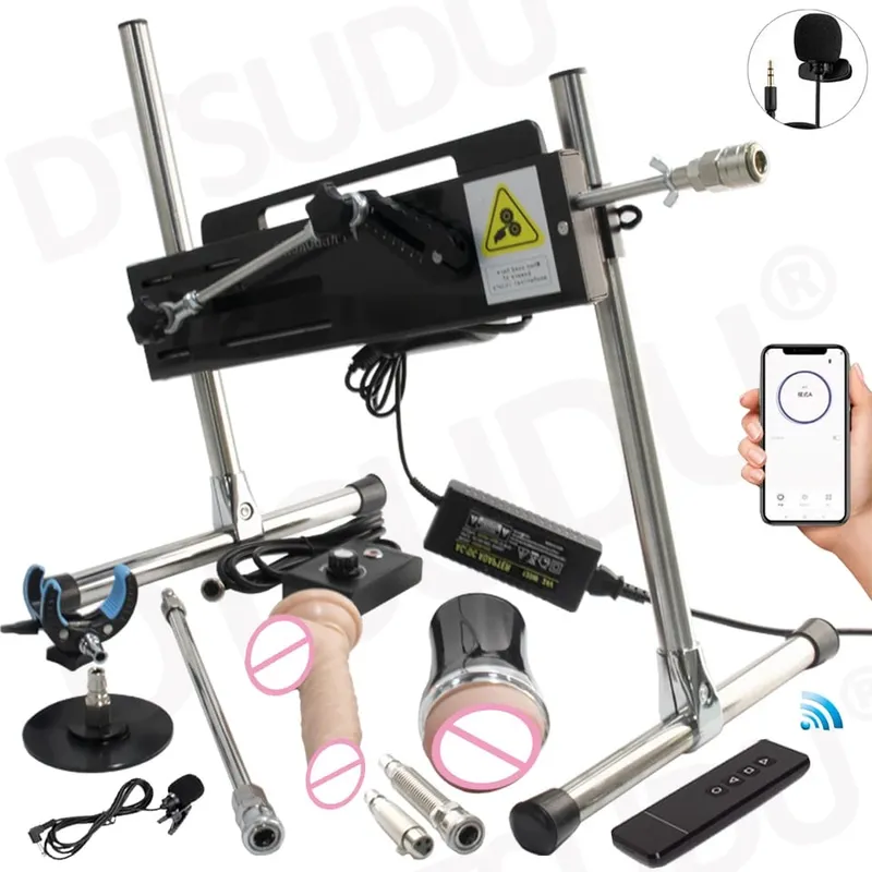 Mesin Dildo Automatik Dildo-120W 3-15cm Melancap Super Senyap Mesin Seks Dildo Pasangan Dewasa Mainan Seks Lelaki Wanita