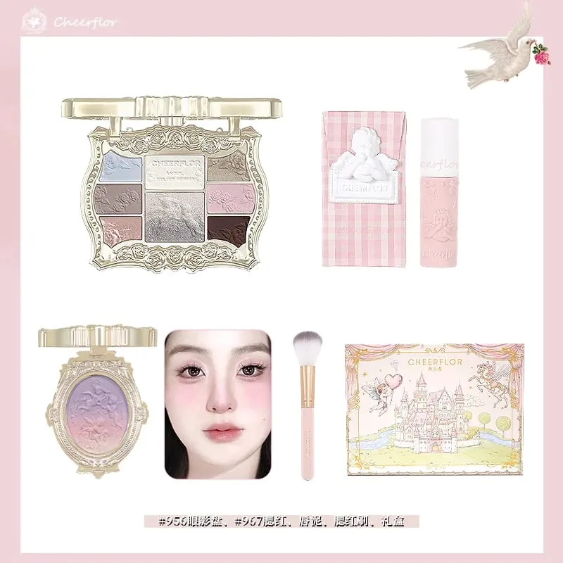Coffret cadeau de maquillage, cosmétiques, Blush, rouge à lèvres, Palette de fard à paupières, Kit de maquillage pratique Premium, cadeau d'anniversaire pour femmes Gi — image 7