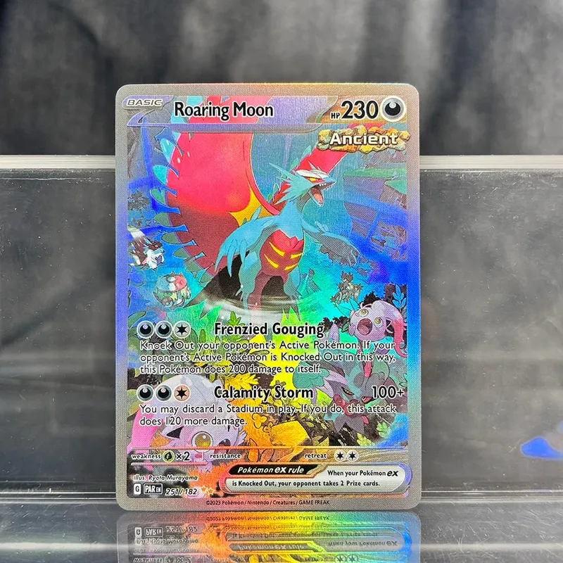 PKM Proxy Thẻ Cổ Điển Charizard Mew Với Ex Đơn Thẻ Bộ Sưu Tập PTCG Suicune Gx Tyranitar Gx Mất Thunder Lá Thẻ