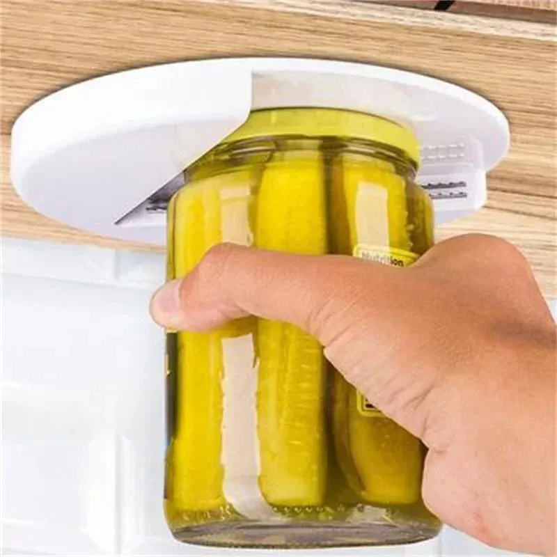 1 stücke Multifunktions Dosenöffner Schrank Unter Glas Öffnung Werkzeug Professionelle Flasche Schnell Entferner Küche Zubehör — image 2