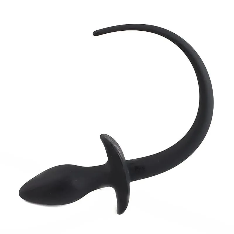 Silicone Dog Butt Plug Tail with Fetish Puppy Cosplay Anal Trainer Erotic Product for Couple BDSM Prostate Massage Sex Toy — image 5