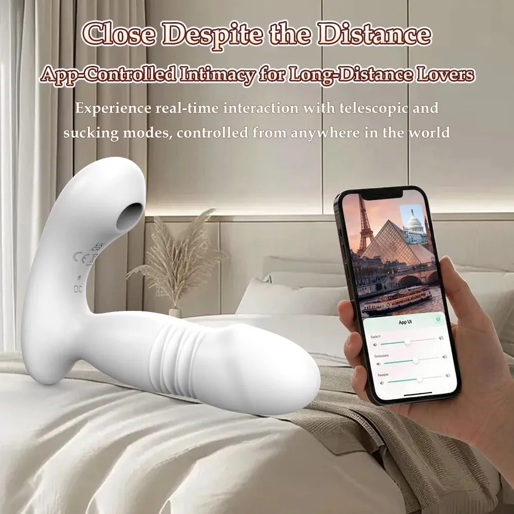 Giocattolo del sesso potenziato con vibratore potenziato 9 frequenze di vibrazione del punto G Clitoride capezzolo vibratore indossabile Giocattoli adulti del sesso per coppia femminile — image 4
