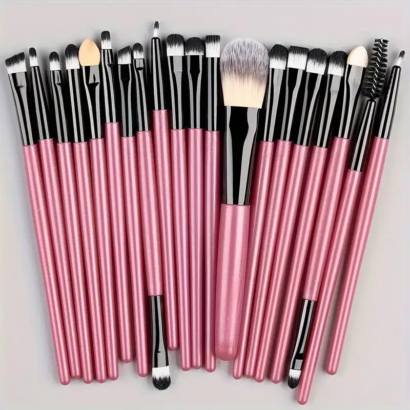 Make-up-Pinsel-Set, hochwertige synthetische Kabuki-Pinsel, Foundation, Concealer, Puder, Rouge, Blending, Gesicht, Lidschatten, Kosmetikpinsel, S — image 1