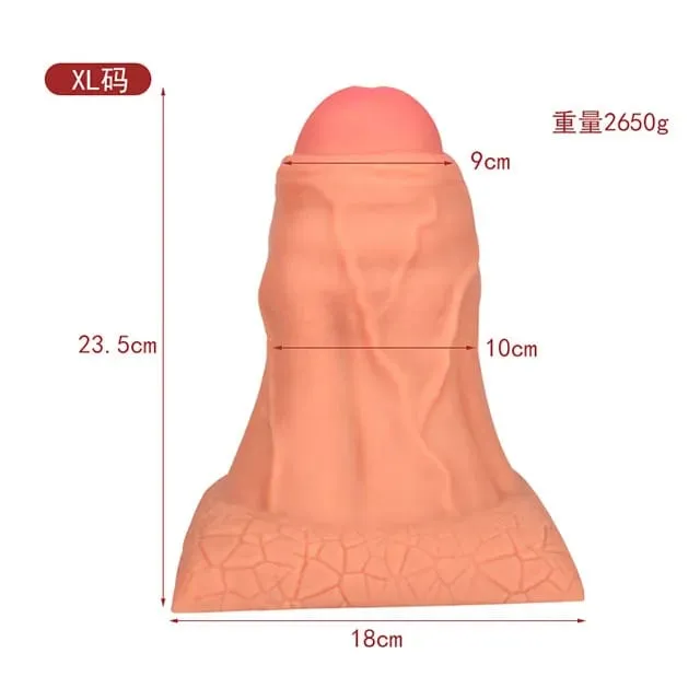 Riesiger Analplug Weiches Silikon Anus Expansionsdildo Butt Plug Vagina Stimulation Prostatamassage Anal Sexspielzeug für Männer Frauen Homosexuell — image 9
