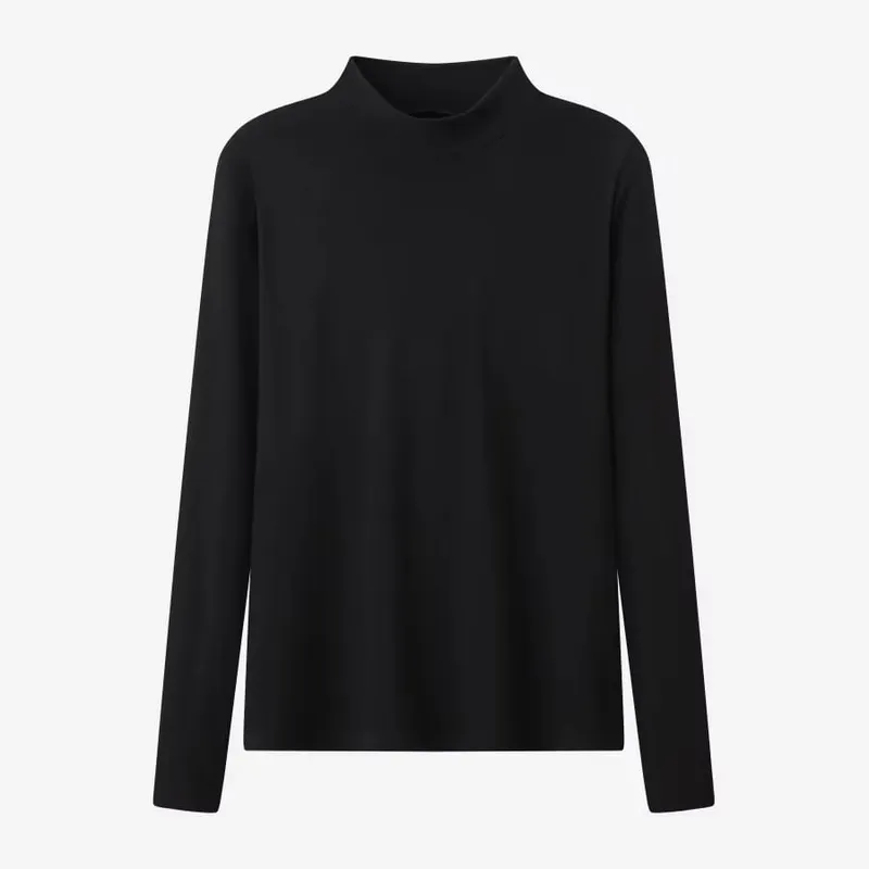 AS AW26 เดรสจั๊มเปอร์ผ้ากำมะหยี่มีกระเป๋าข้าง + เสื้อเจอร์ซีย์เบสิค — image 10