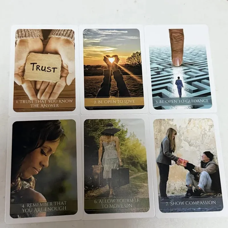 Demandez à vos cartes de message d'âme 48 messages Oracle Deck de l'univers | Cartes de message du soi supérieur — image 4