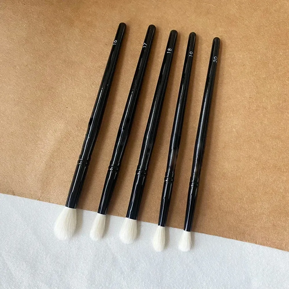 WG Lidschattenpinsel, Augenfaltenverblendung, Nasenkonturierung, Make-up-Pinsel, kosmetische Werkzeuge mit natürlichem Ziegenhaar — image 2