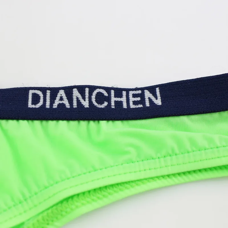 1pc Sexy hommes élastique glace soie Bikini slips respirant Jockstrap poche sous-vêtements taille basse homme culotte — image 28