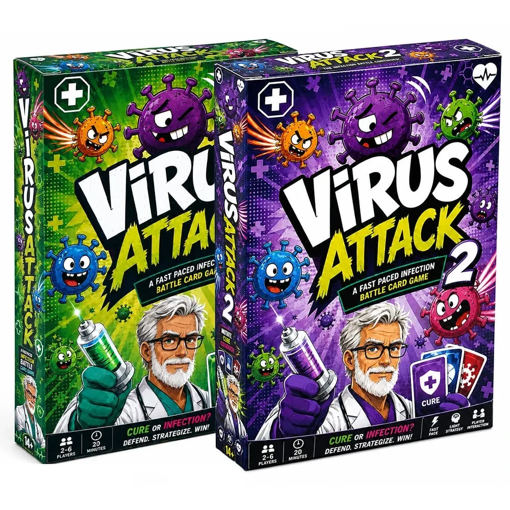 Jeu de cartes espagnol attaque rapide, jeu de cartes de combat contre les infections, collecte d'organes sains, utilisation de médicaments, développement de l'immunité — image 1