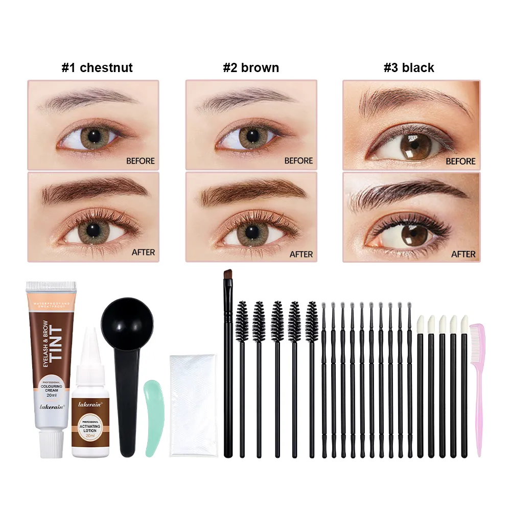 2 In 1 Fast Lash Lifting & Tint Kit Waterproof Sweat Resistant Semi Permanent Eyelash Perm Brow Lamination Enhancer Tool For Salon DIY Home Eye Beauty Supplies — image 5