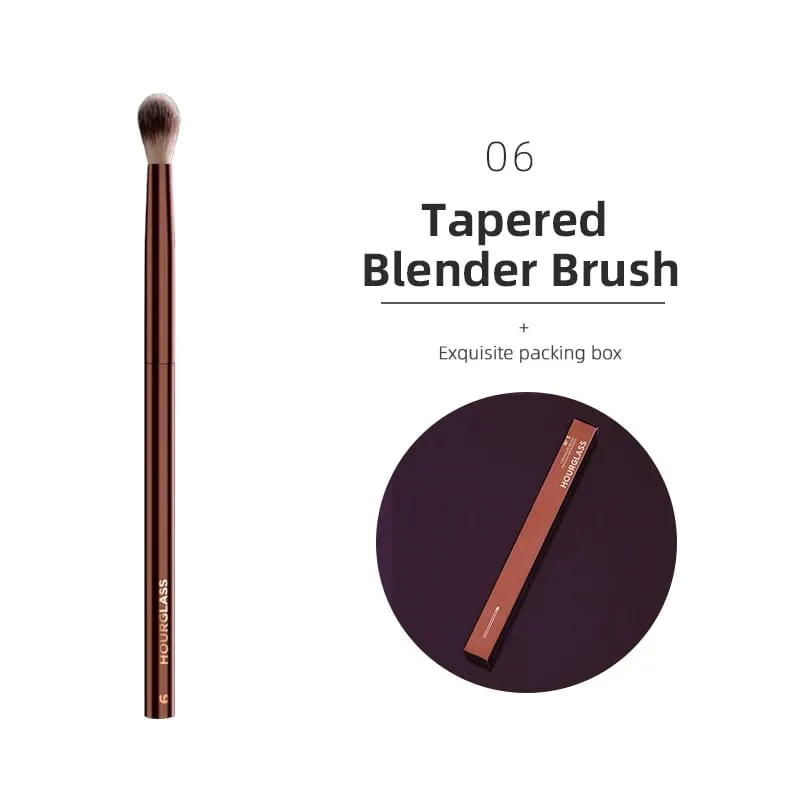 Hourglass Makeup Brushes Powder Foundation Concealer Blusher Bronzer Eye Shadow Eyebrow Eyeliner Sculpting Brush — image 14