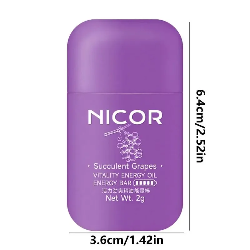 NUOVO Doppio Foro Energizzante Barra Energetica Aromaterapia Inalatore Nasale Vapori Energetici Bastone Aromaterapia Bastone Stimolante Profumo — image 11