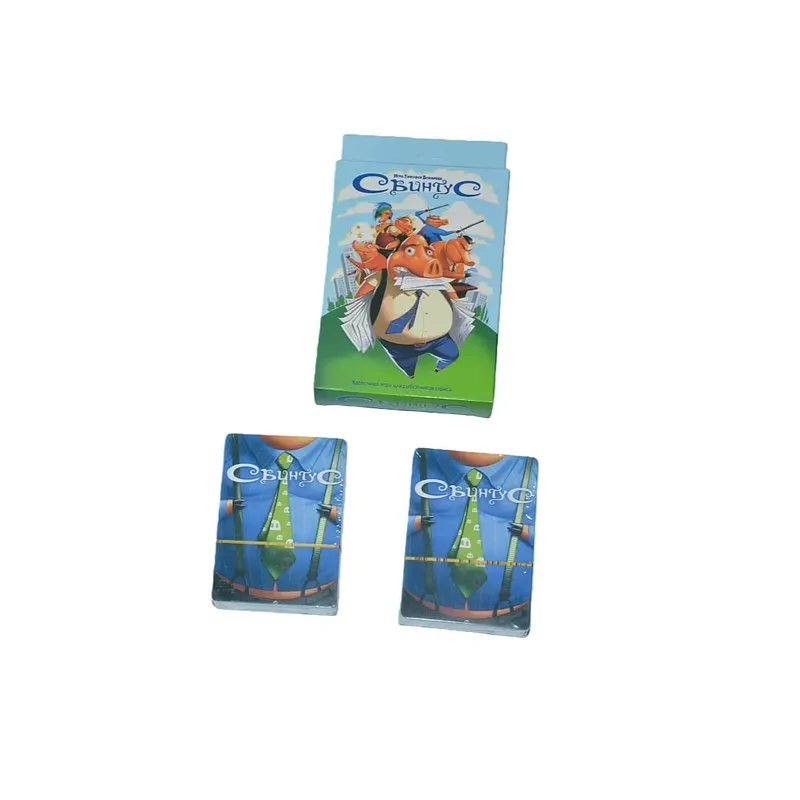 Diversi giochi di carte in versione russa Giochi da tavolo Giochi di carte da tavolo interattivi per famiglie Intrattenimento Giocattolo Regalo — image 12